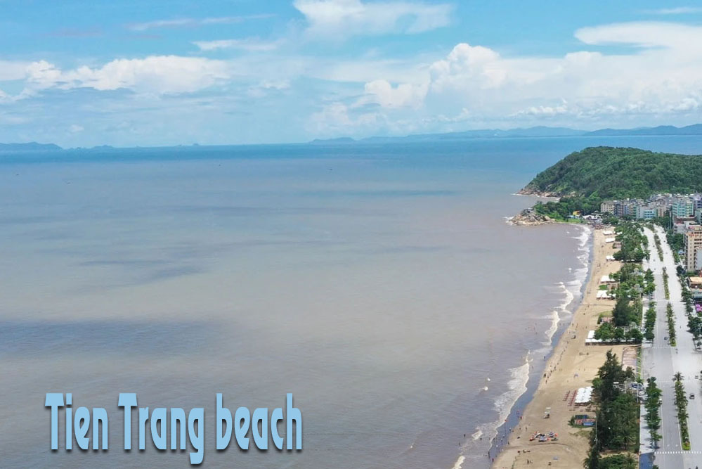 Tien Trang beach in Quang Xuong, Thanh Hoa