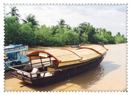 Cai Be Princess in Mekong delta