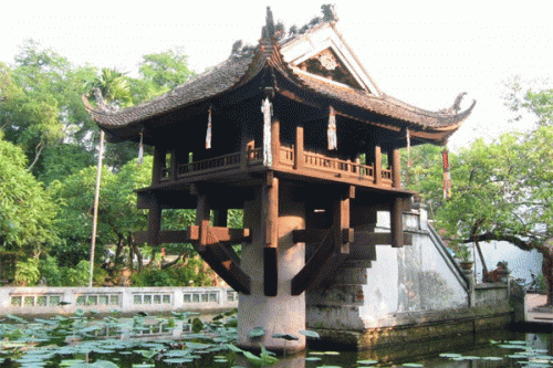 Hanoi one pillar pagoda
