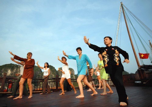 Ta Chi on The Bhaya cruise 