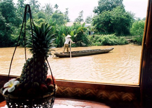 The life on th mekong river