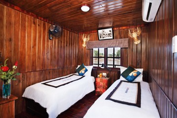 Cabin of Le Cochinchine cruise