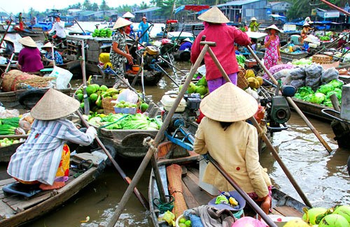 Mekong Floating market