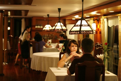 Enjoy dinner on Halong bay with Emotion cruise