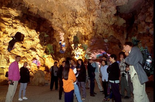 Sung Sot Cave in Halong bay