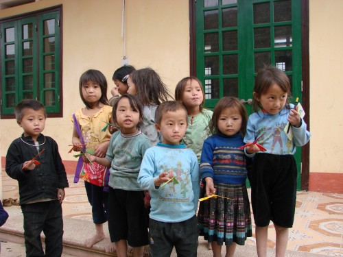 Childreen in Sapa