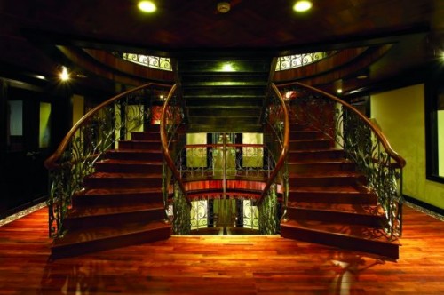 RV La  Marguerite cruise Stair way