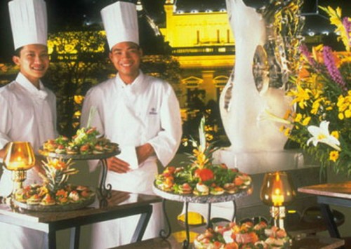 Cooking class in hilton hotel